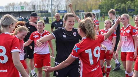 TITLE-WINNING WOMENS TEAM TO LIFT TROPHY AT OAKWELL