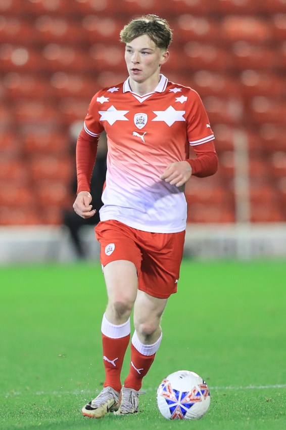 Bayley McCann in FA Youth Cup action