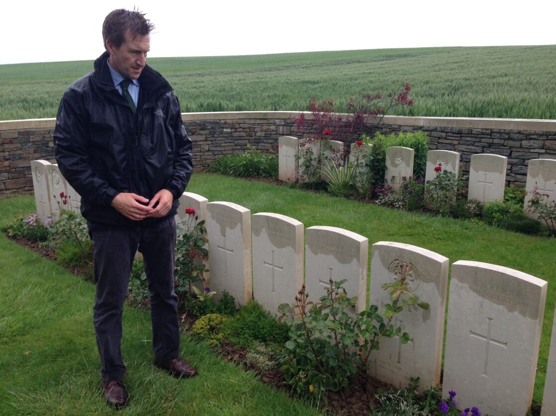 Dan Jarvis MBE MP pays his respect to Barnsley PALS