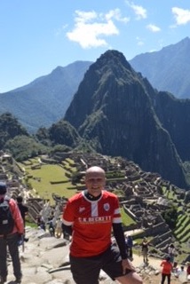 Ian at Machu Picchu